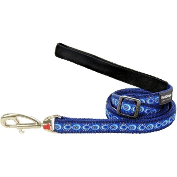 Red Dingo Red Dingo L6-CO-DB-SM Dog Lead Design Cosmos Dark Blue; Small L6-CO-DB-SM